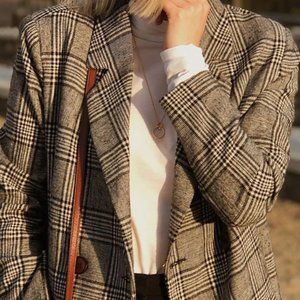 Petite Studio Jane Blazer -  Grey, Size XXS